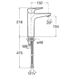 Roca Atlas 龍頭套裝 D2: 2+4+5 (鍍鉻色) (5A3D90C0N+5A0290C0N+5B1D03C0G)